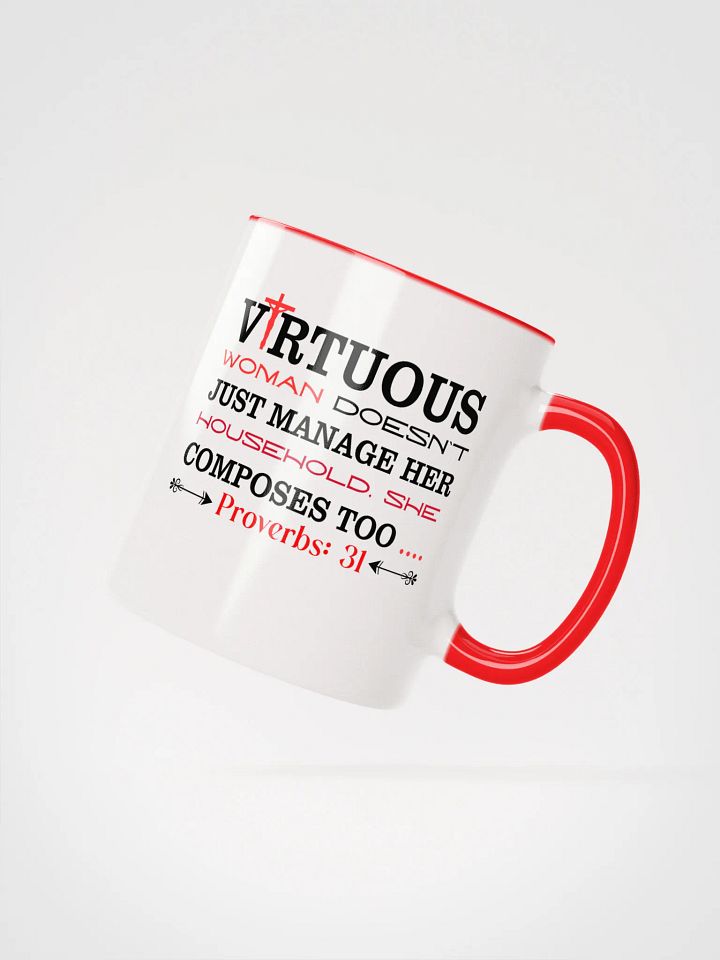 Virtuous Woman Inspirational Ceramic Mug product image (1)