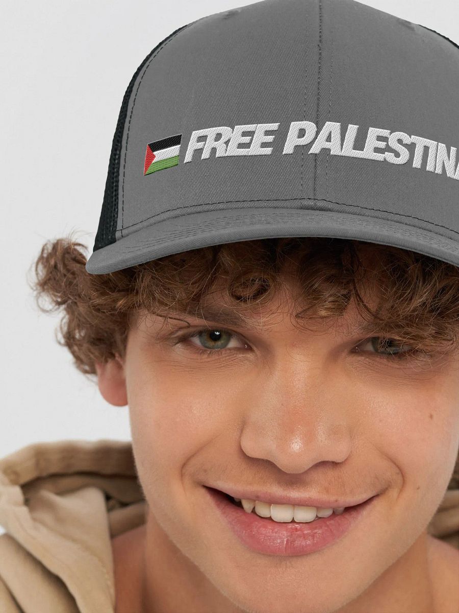 Richardson Trucker Hat | FREE PALESTINA product image (1)