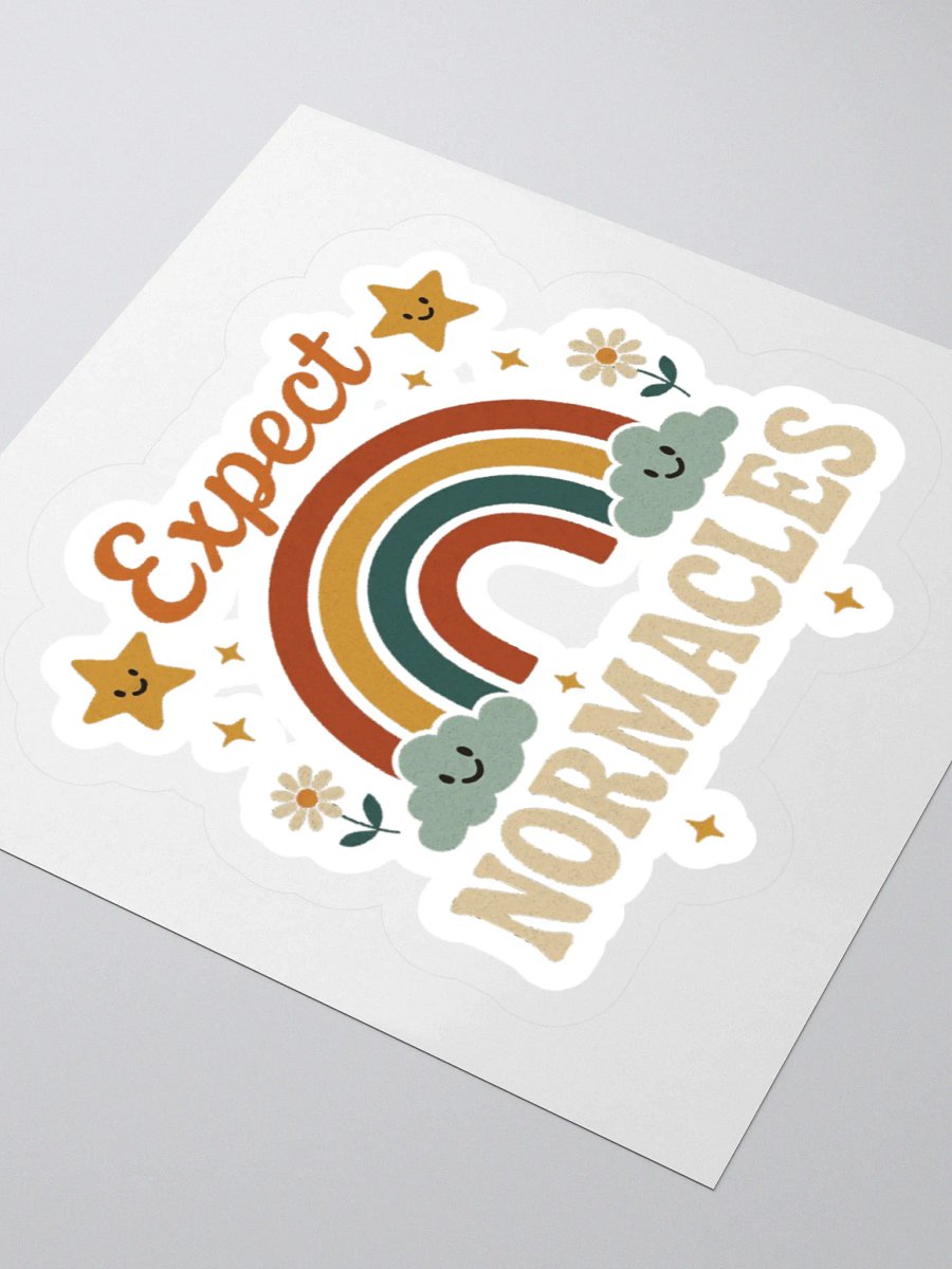 Expect Normacles Sticker product image (8)