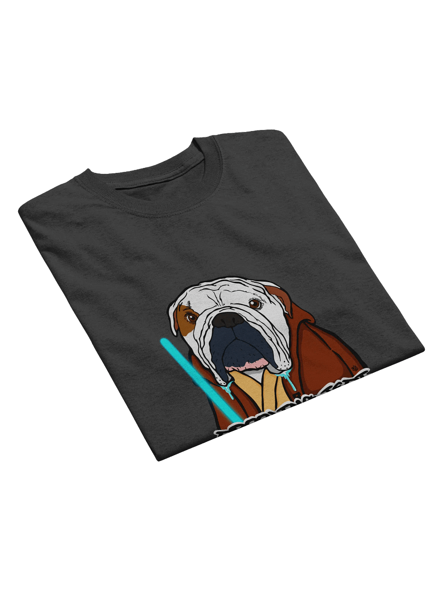 Drooling Jedi Bulldog T-Shirt product image (3)