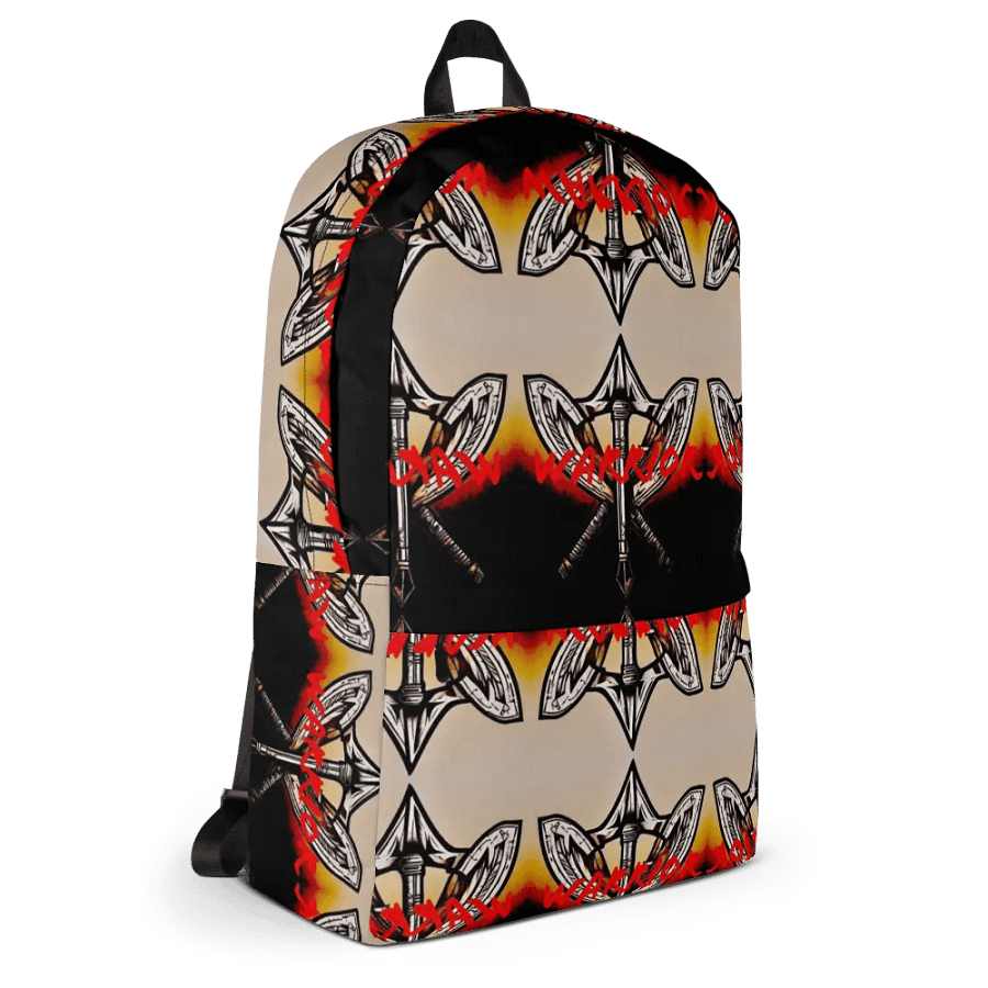 Warrior's Emblem All-Over Print Backpack product image (11)