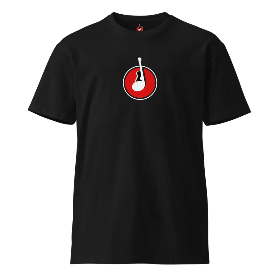 Guitar Music T-Shirt (Black) product image (1)