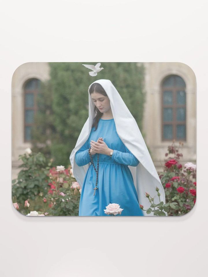 Prayerful Rose Garden Mouse Pad product image (2)