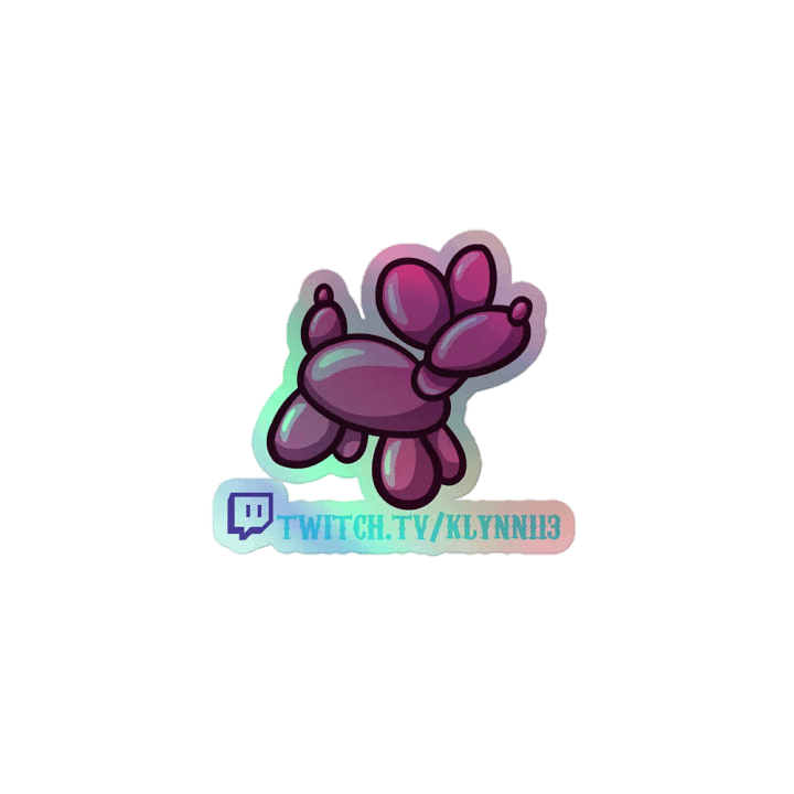 Squeaky Sticker HOLO product image (1)