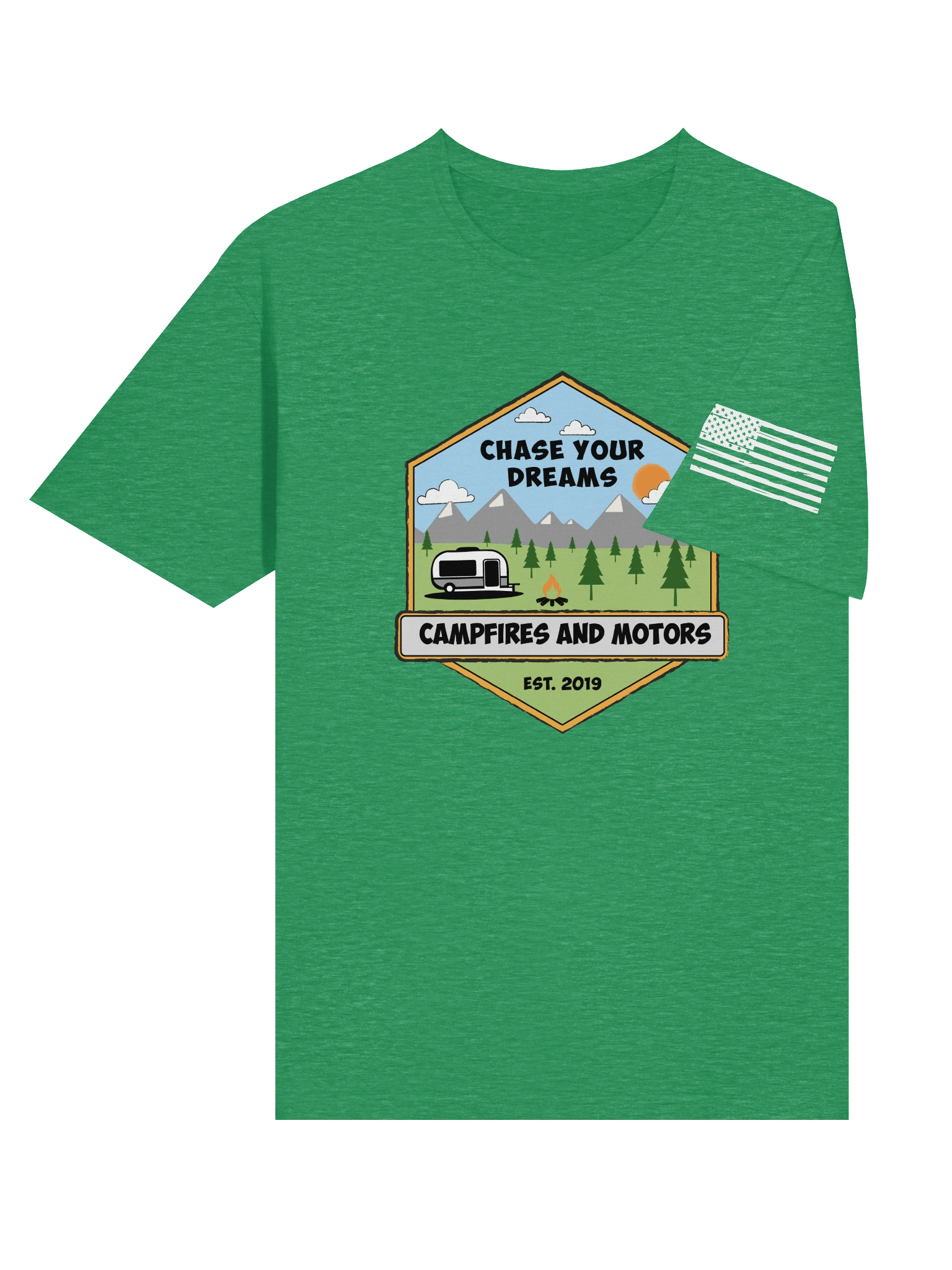 Chase Your Dreams Tee Large Logo product image (6)