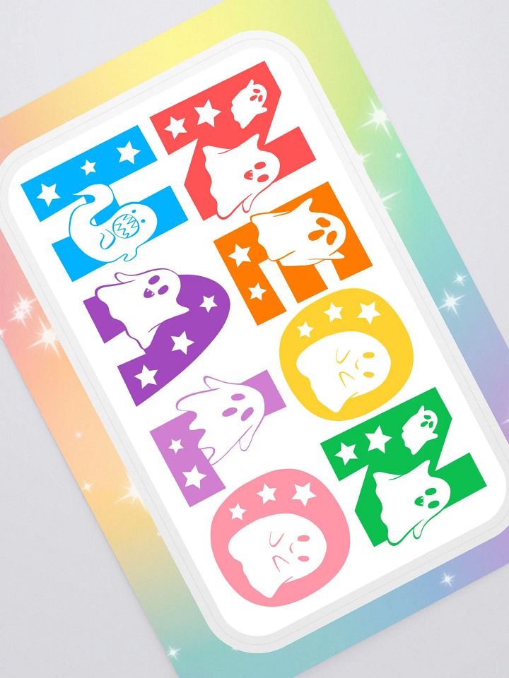 Ghostly Halo Sticker product image (1)