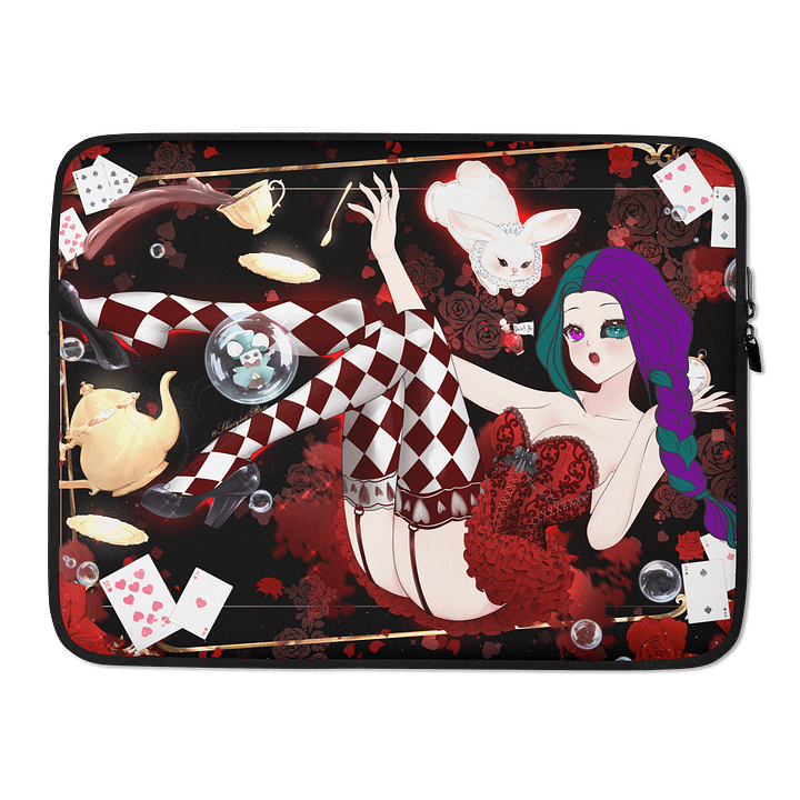 kae in wonderland laptop case product image (2)