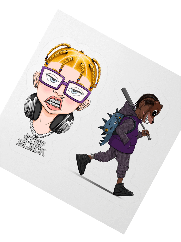 KNEE HIGH KILLERS STICKERS product image (5)