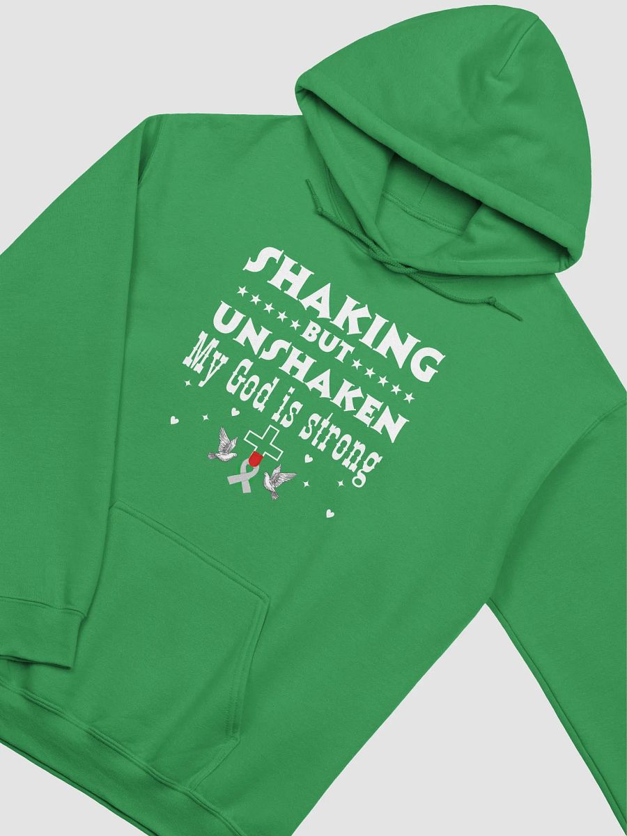 Shaking But Unshaken, My God Is Strong Parkinson Gildan Hoodie product image (11)