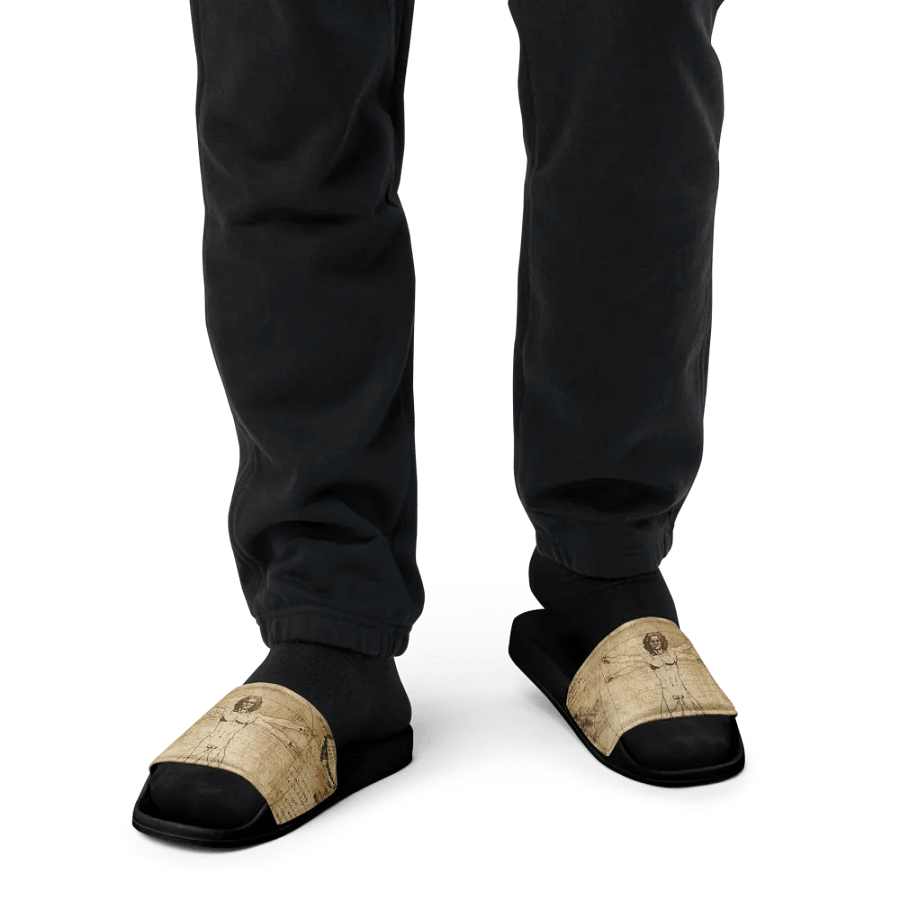 The Vitruvian Man - Men's Slides product image (6)