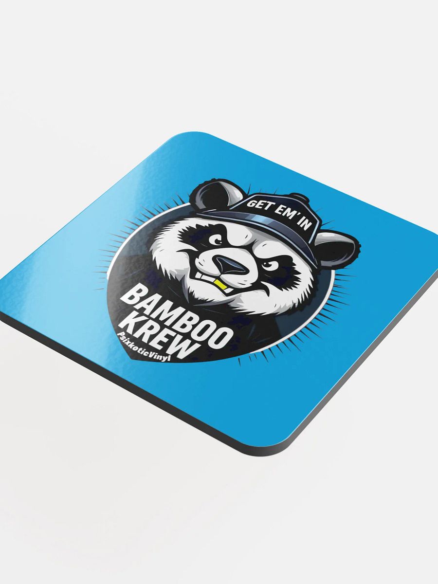 BAMBOO KREW Panda Shield Coaster product image (4)