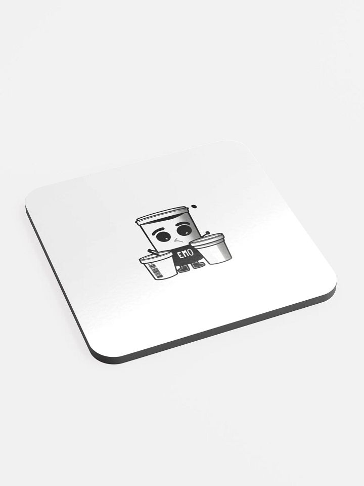 Emo Expressions Cork Coaster product image (2)