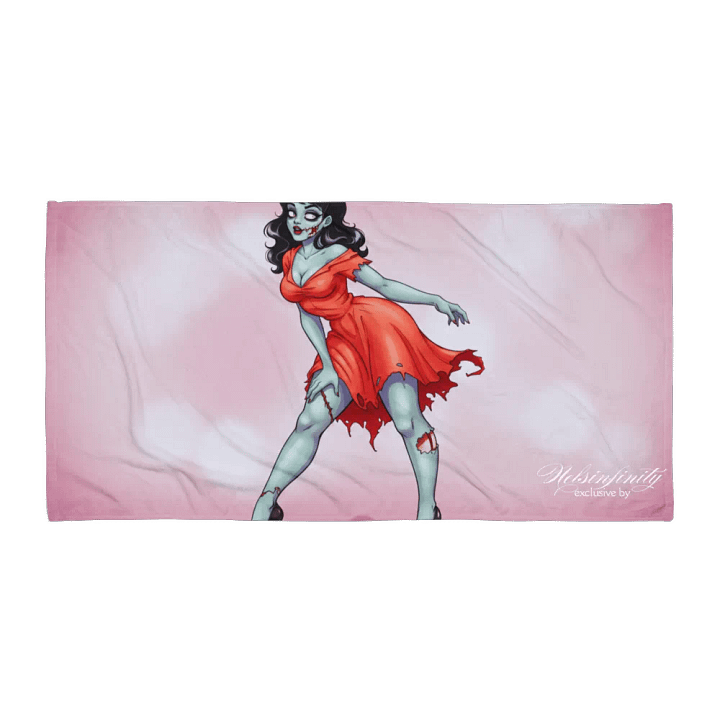 V1 Zombie Pinup Sublimated Towel product image (1)