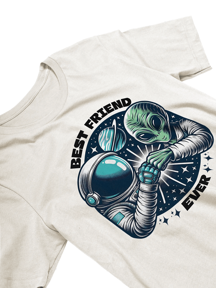 Vintage Best Friend Ever Signature Unisex T-Shirt product image (2)