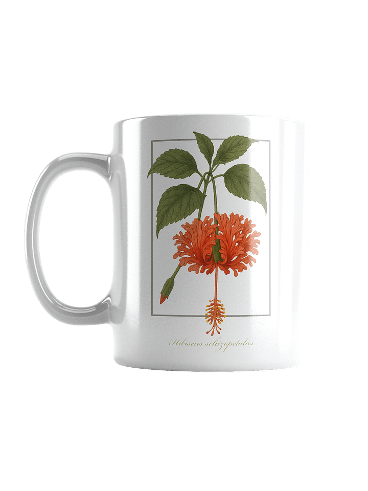 Hibiscus schizopetalus Ceramic Mug product image (1)