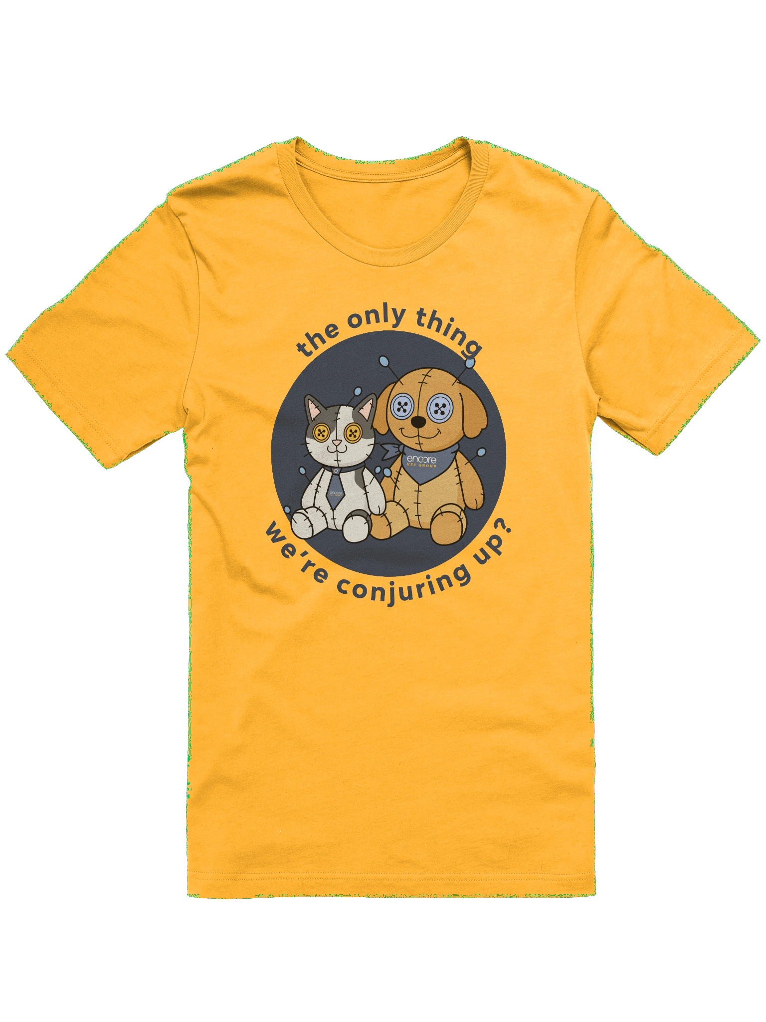 Encore Voodoo T-Shirt - Bella+Canvas Yellow product image (1)