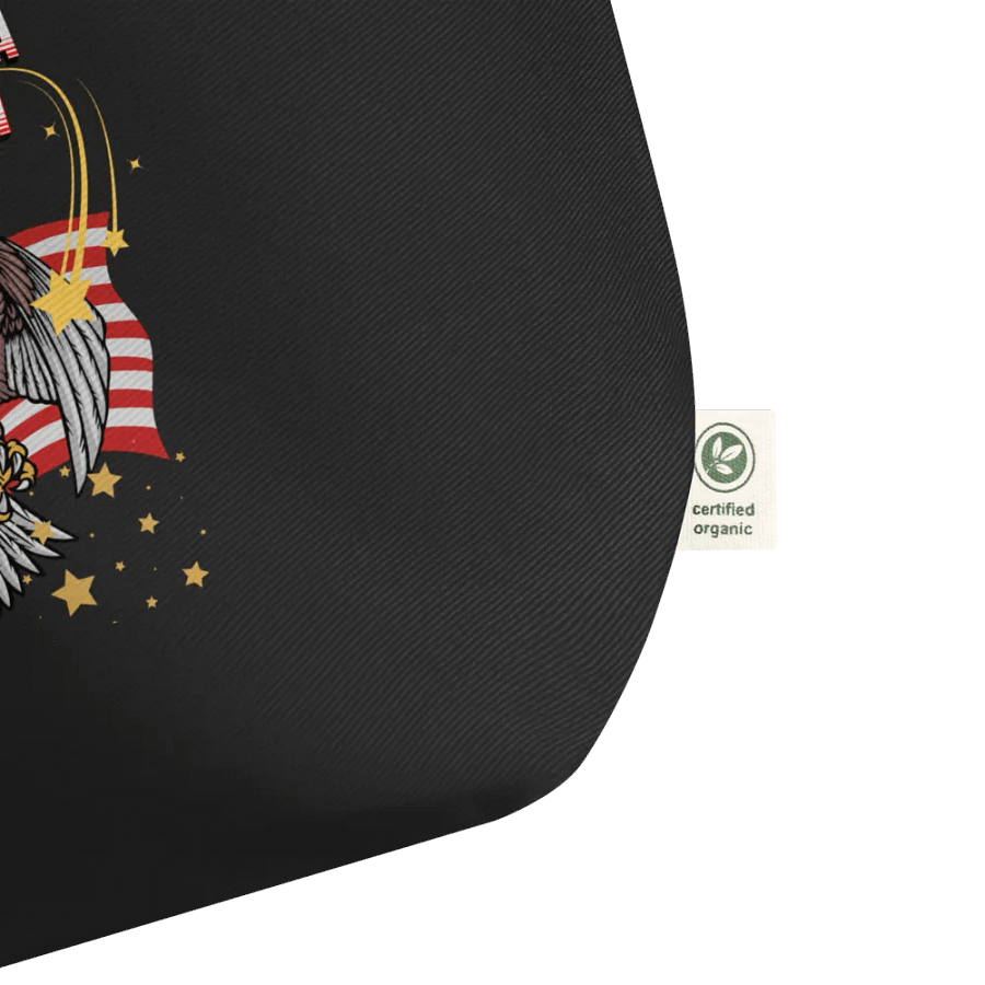 Patriotic American Eagle Tote Bag for ladies who MAGA again product image (2)