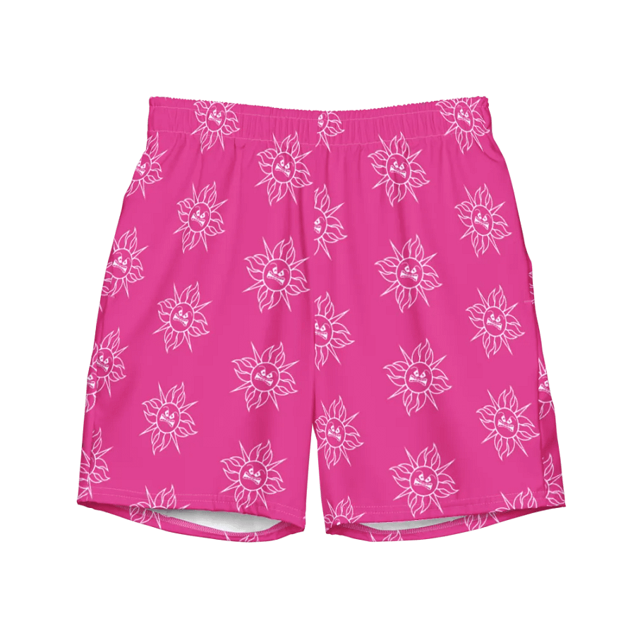 Summer Gamer Boys Swim Trunks (PINK) product image (1)
