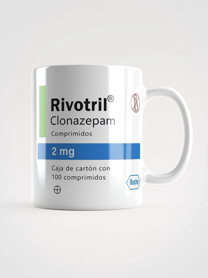 "Clonazepam-spanish" Ceramic mug product image (1)