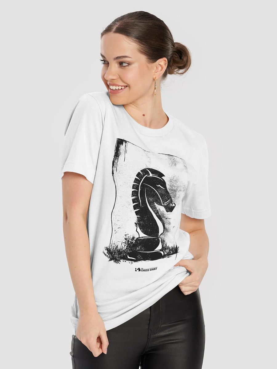 Grunge Chess: Knight's Steed unisex t-shirt product image (8)