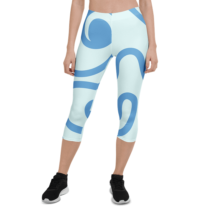 Zabu Squiggle ¾ Length Leggings product image (1)