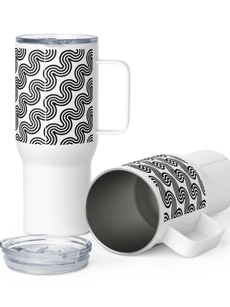 Monochrome Wave 25oz Travel Mug product image (3)