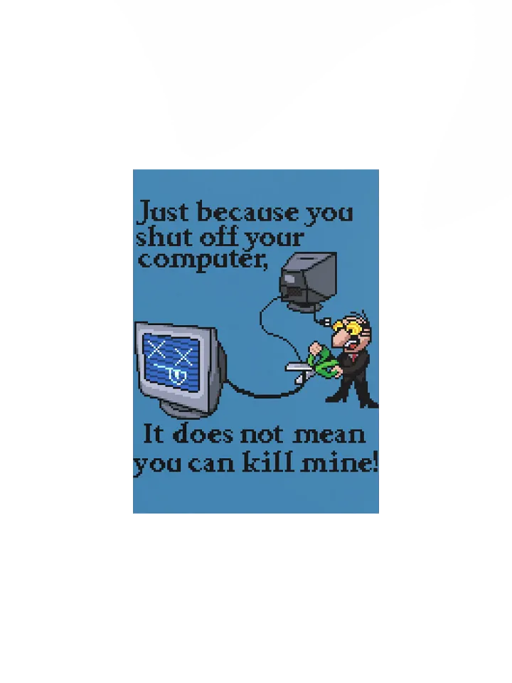 Computer Protest Poster product image (1)
