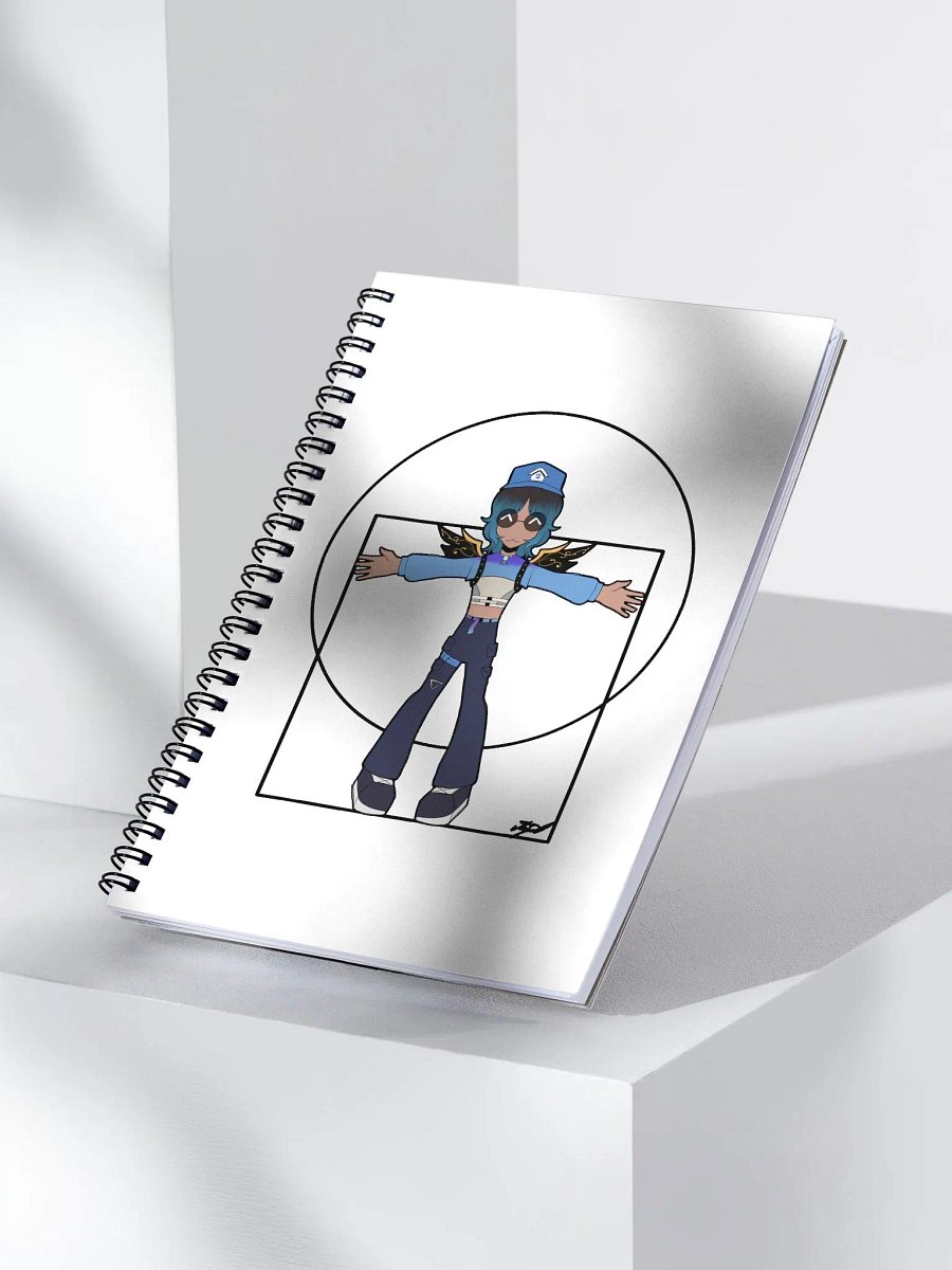 The Vitruvian HatKid | Spiral Notebook product image (3)