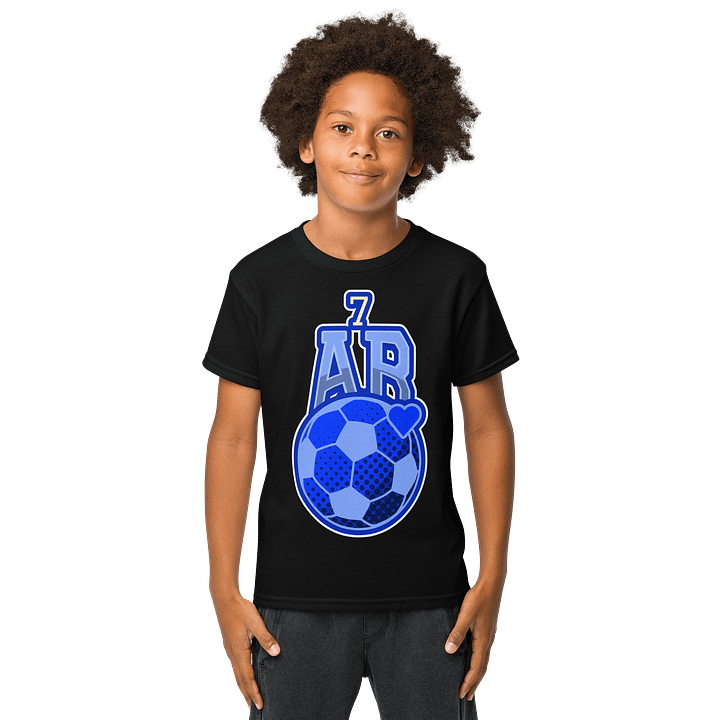 AB 7 Soccer Heart Youth Tee product image (1)