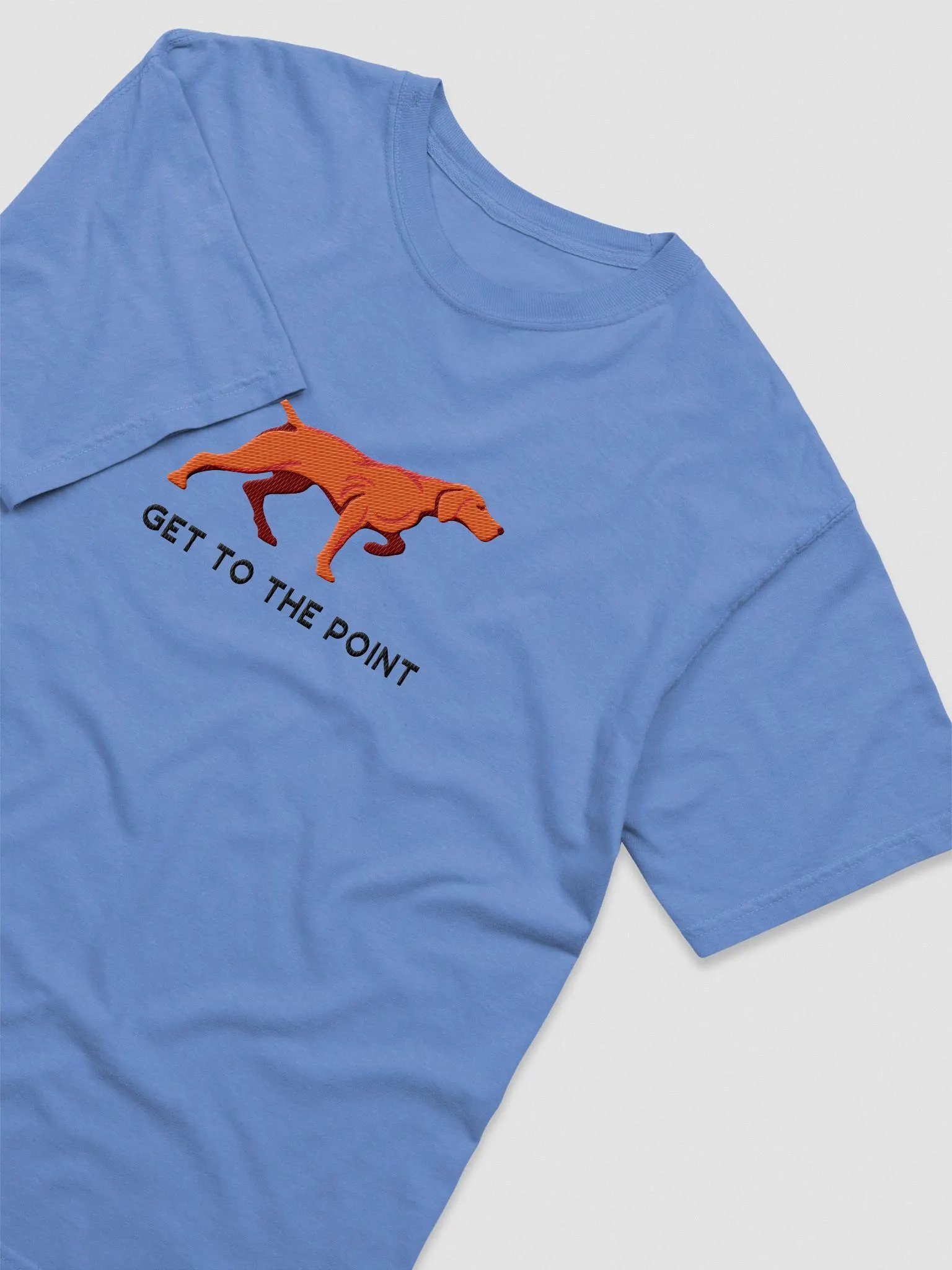 Get to the Point T-Shirt(Embroidered) of a Vizsla product image (11)