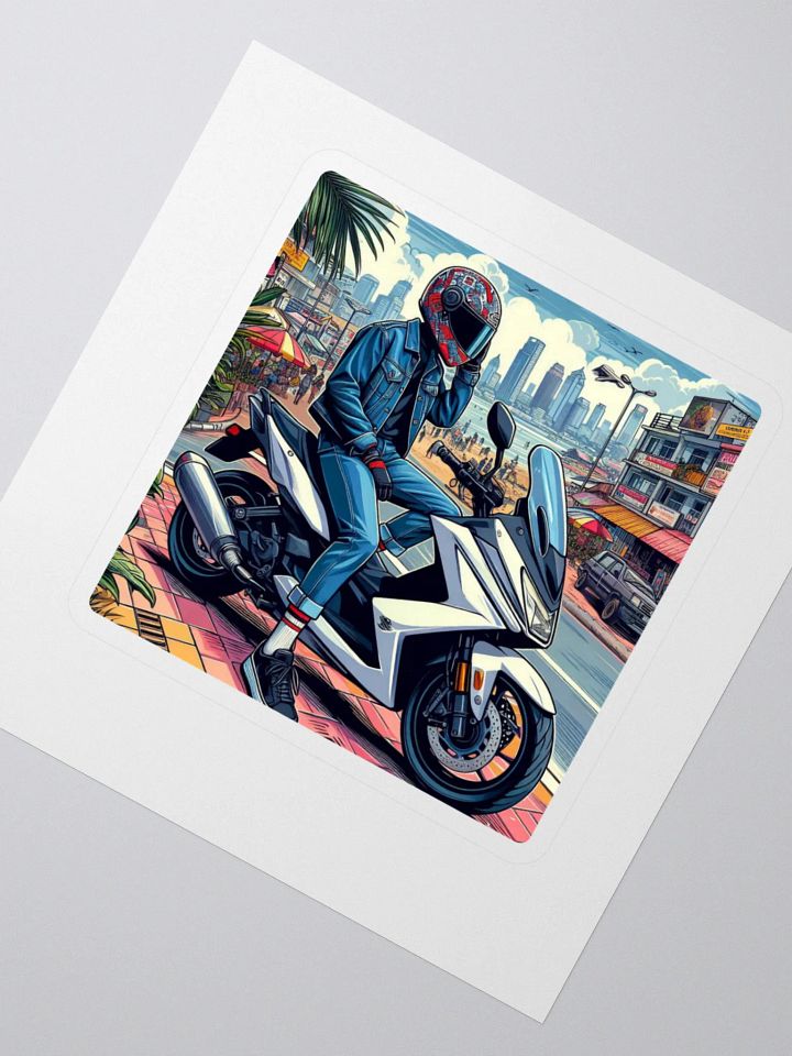 City Rider Sticker Set | | Lagos city Nigeria product image (2)