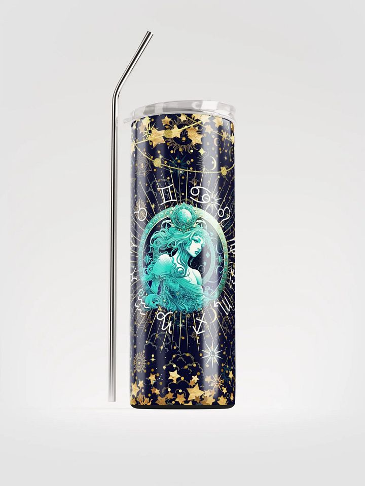 Aquarius Celestial Zodiac Tumbler product image (1)