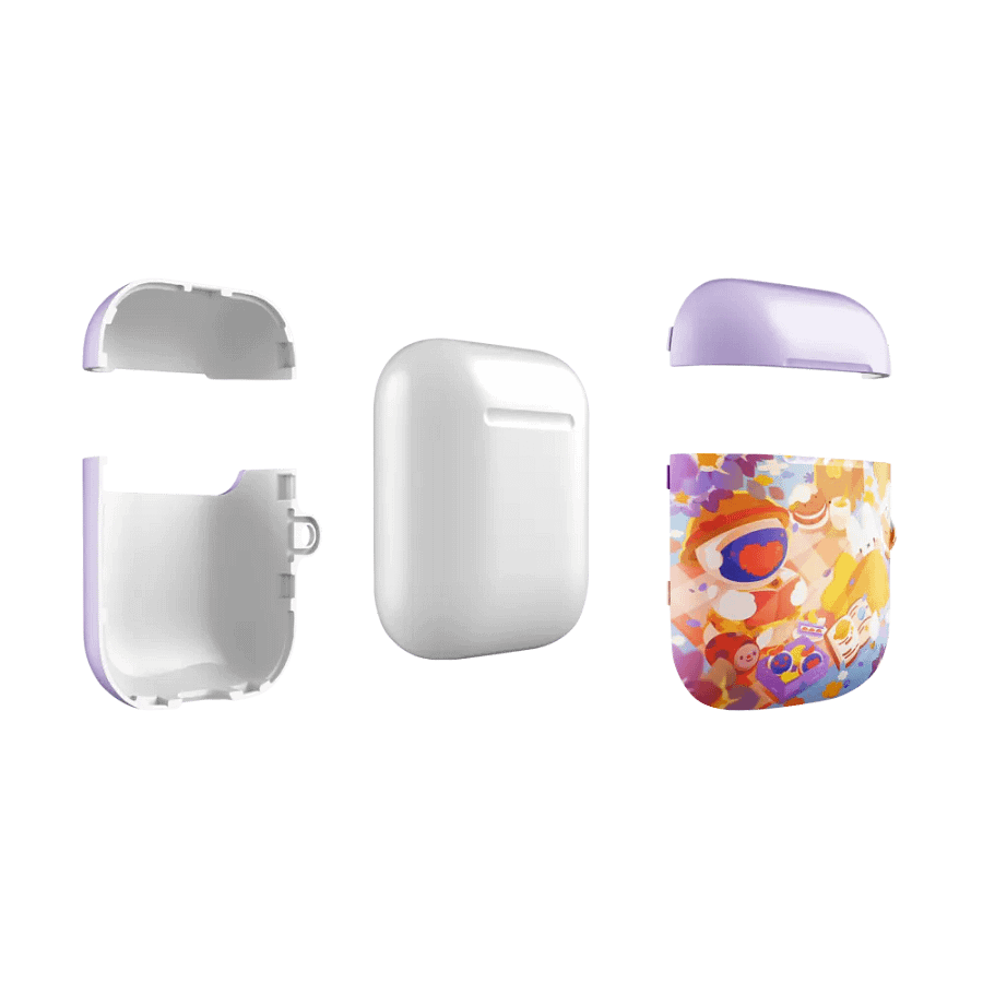 Whimsical Picnic All-Over AirPods® Case product image (8)