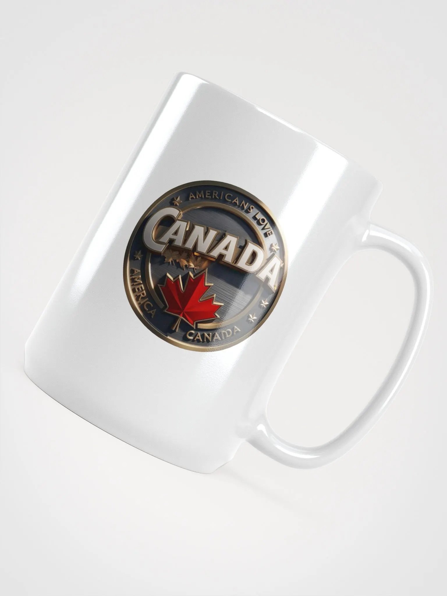 Maple Leaf Emblem Canada Mug product image (4)