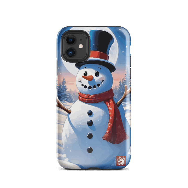 Cheerful Snowman iPhone® Tough Case product image (24)
