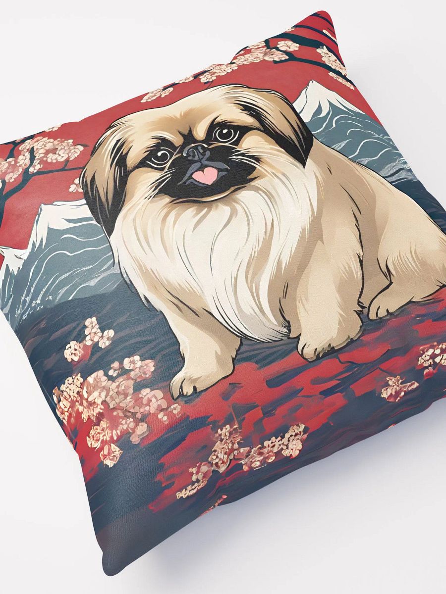 Pekingese Japanese Art Pillow product image (5)