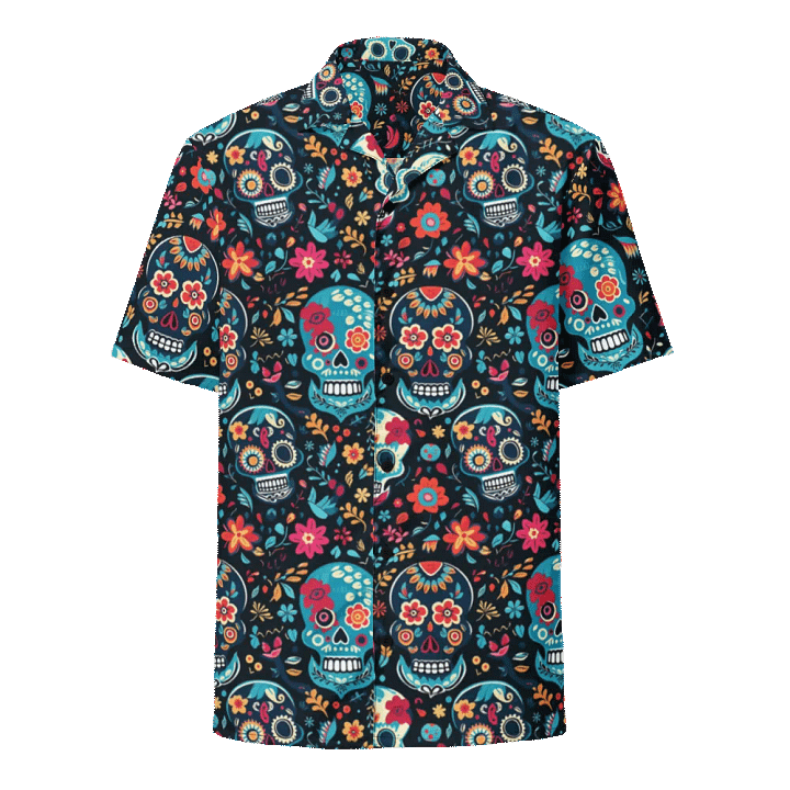 Sugar Skull Pattern-Seamless Cinco De Mayo Design product image (1)