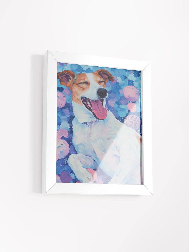 Joyful Pooch - Framed Matte Poster product image (2)