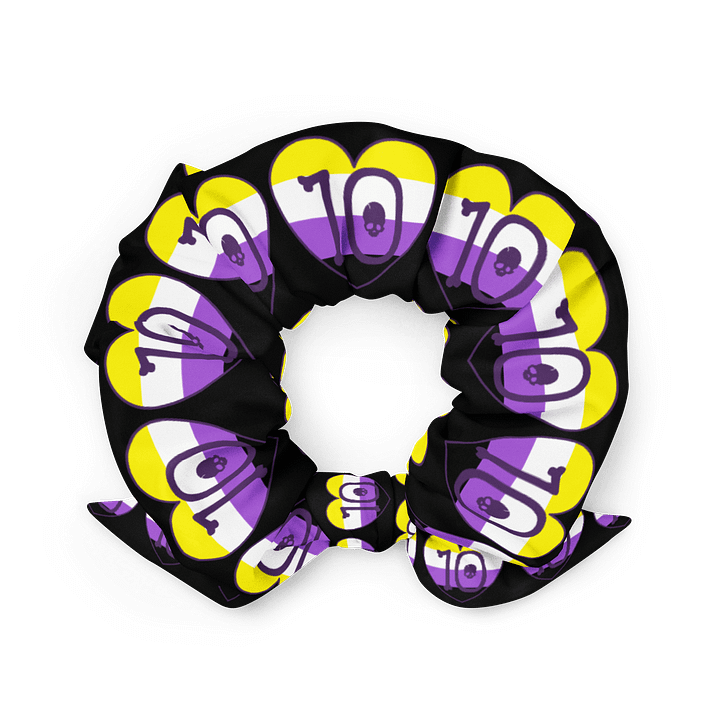 Nonbinary Pride Scrunchie product image (2)