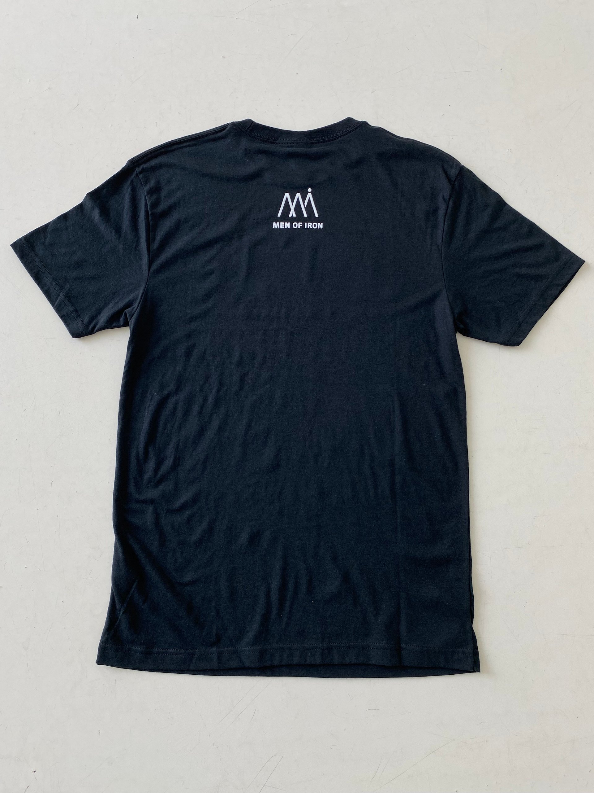 Men of Iron Black IRON SHARPENS IRON T-shirt product image (2)