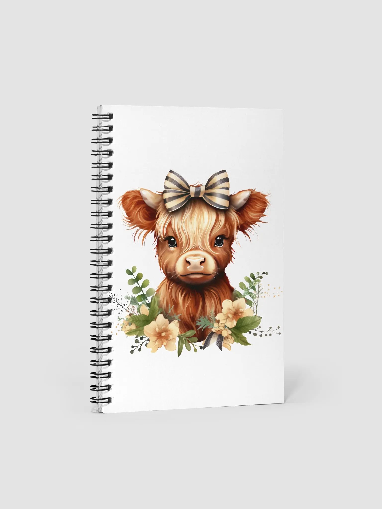 Whimsical Calf Spiral Notebook product image (1)