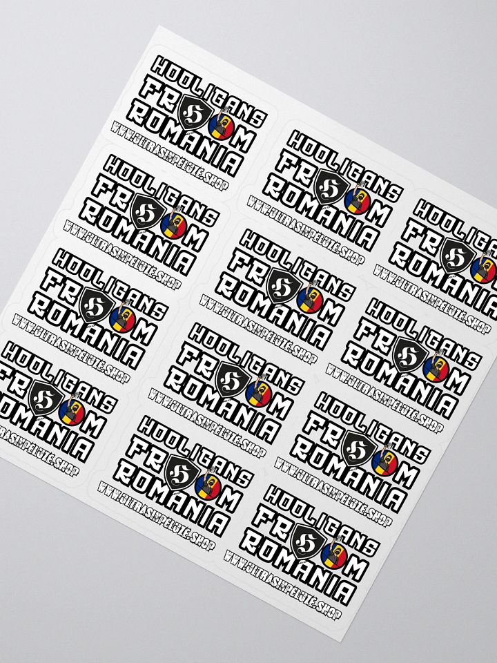 Set 12 stickere Hooligans From Romania product image (2)