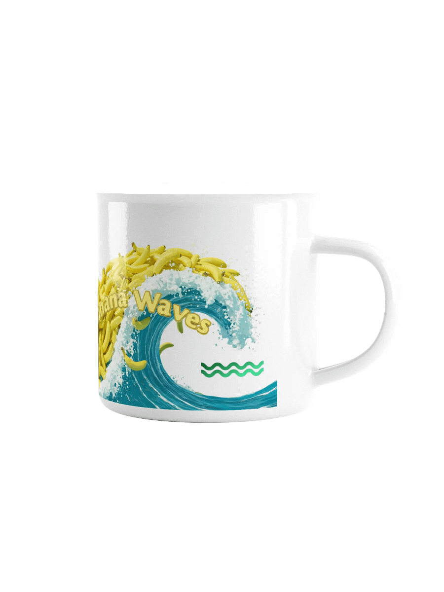 Banana Waves Enamel Adventure Mug product image (1)