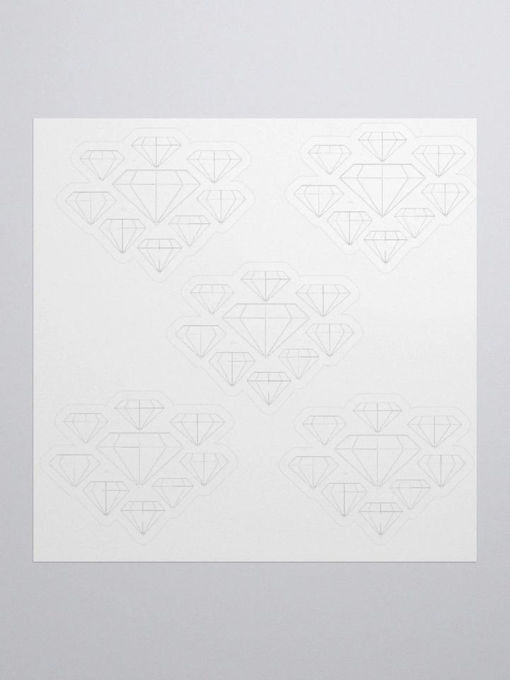 Flawless multi diamond sticker product image (1)