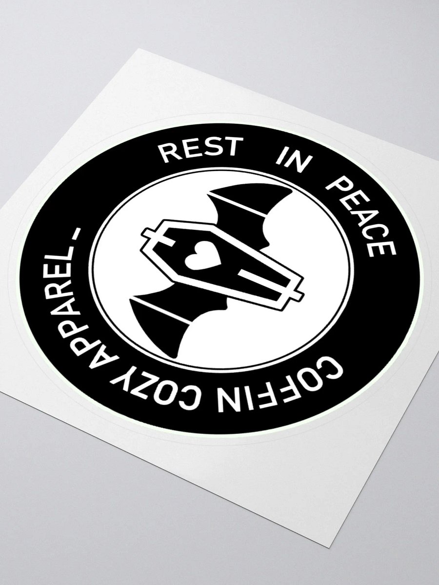Coffin Cozy Club Sticker product image (3)