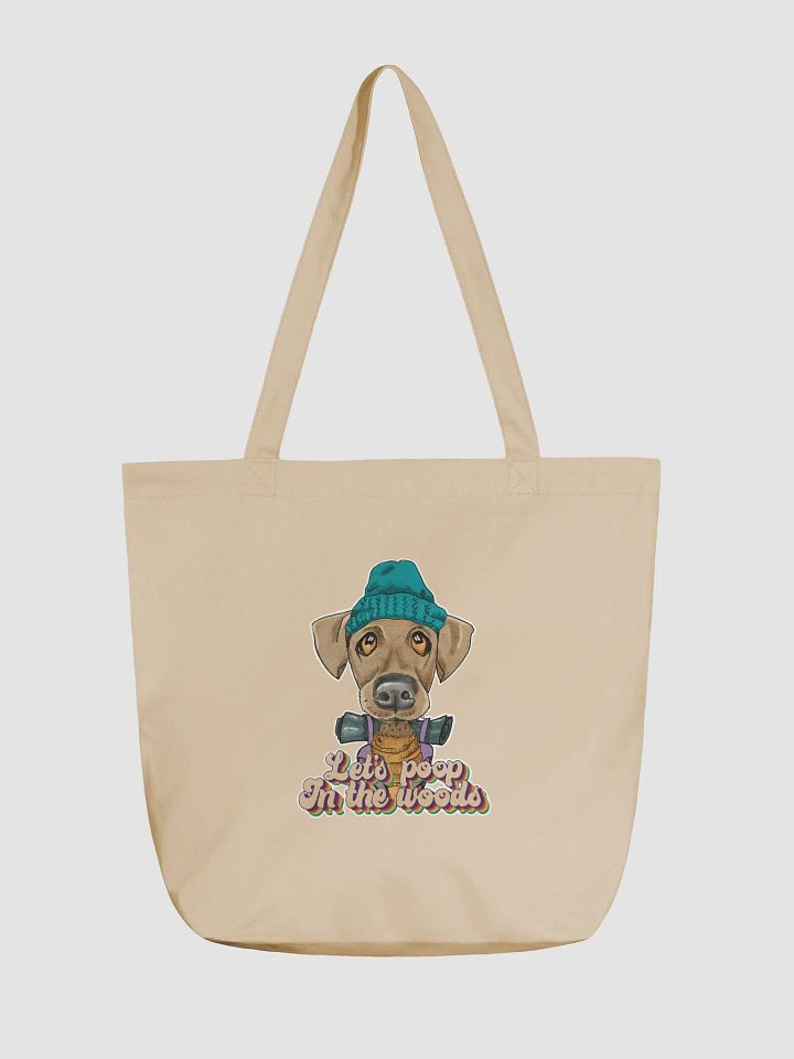 Camping Dog let's poop in the woods product image (1)