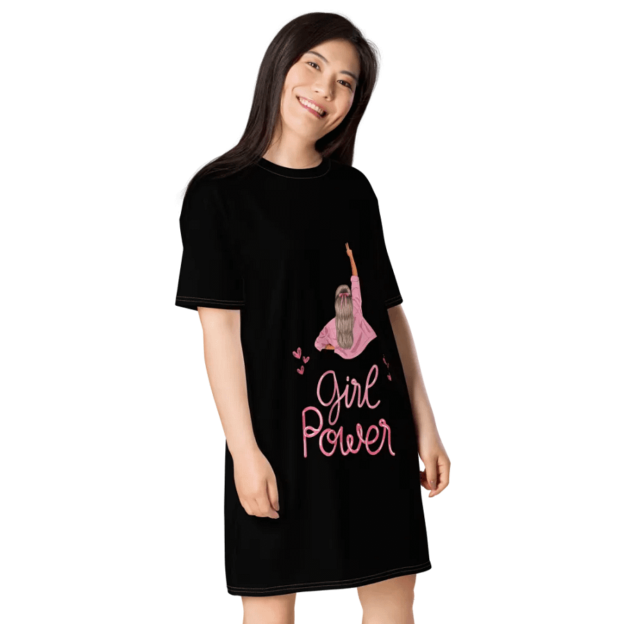 Butterfly Empowerment All-Over T-Shirt Dress product image (4)