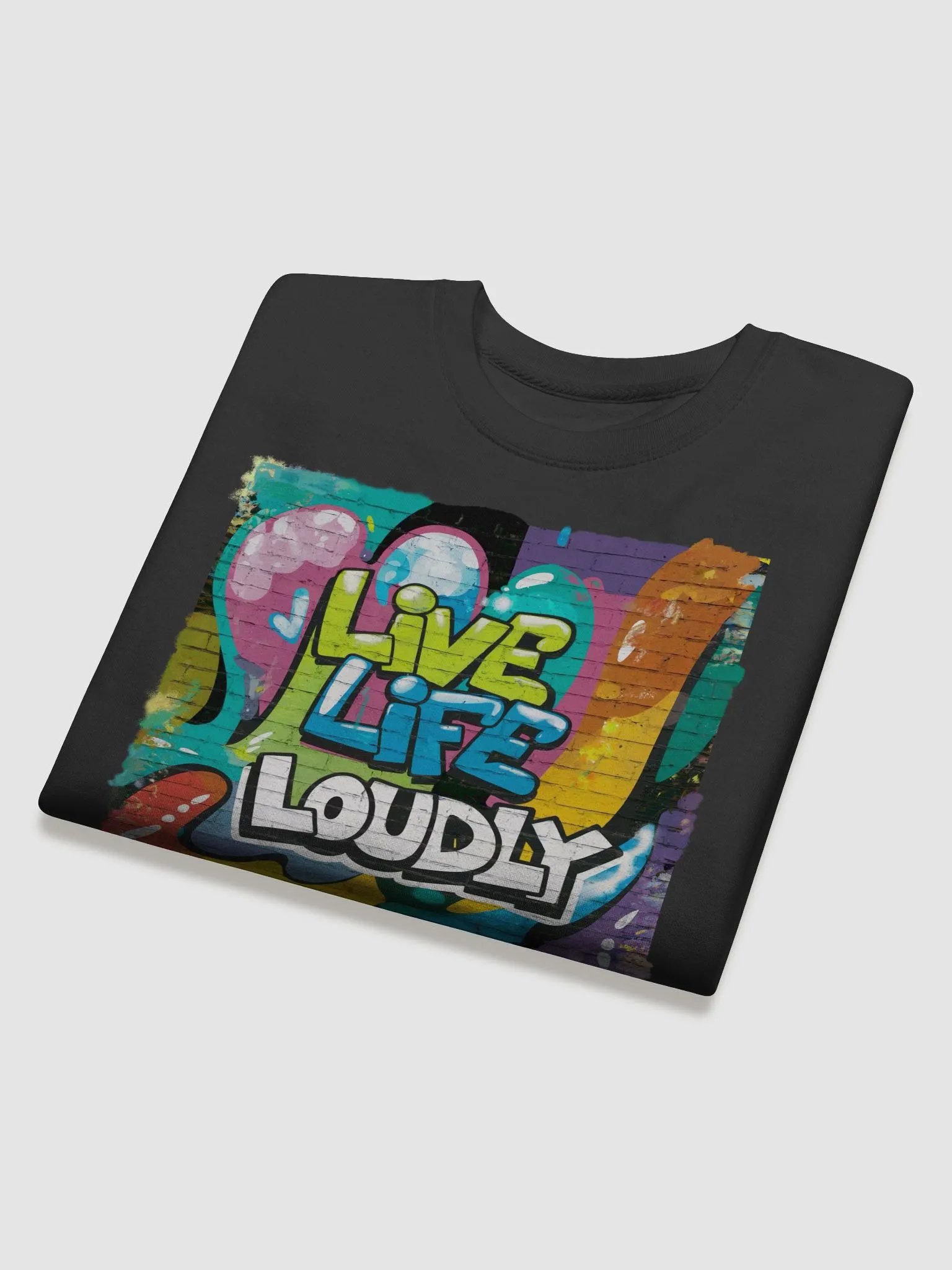 Live Life Loudly Sweatshirt product image (4)