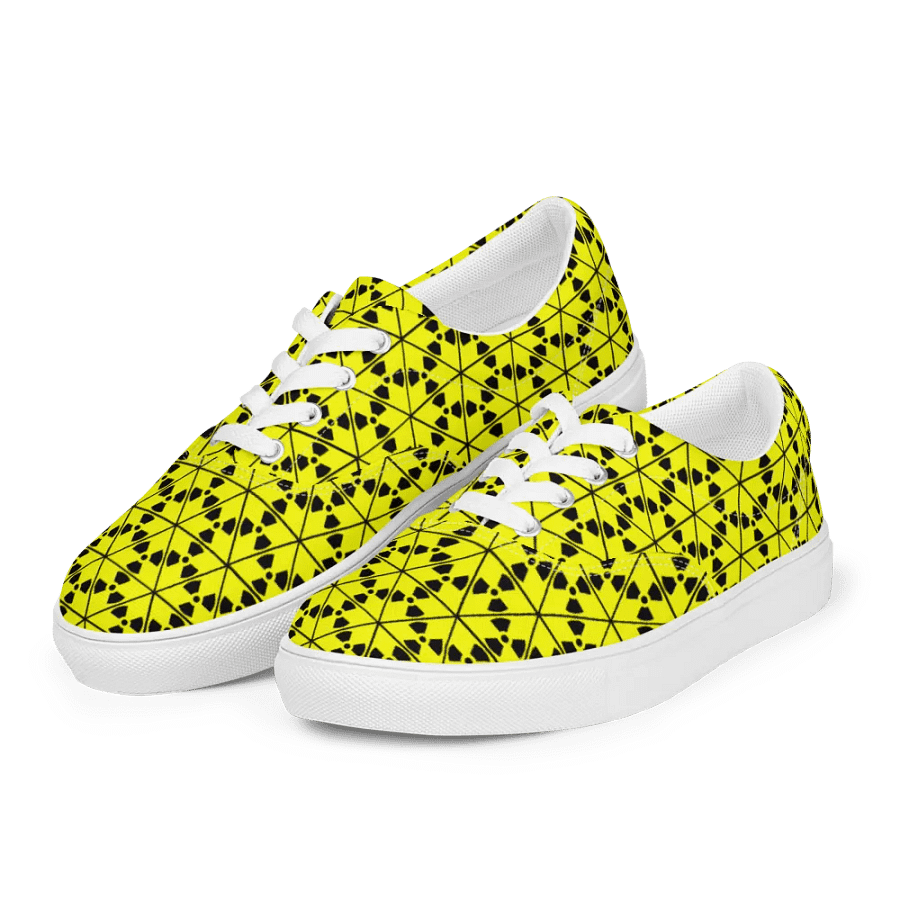 Geometric Fusion Lace-Up Shoes product image (3)