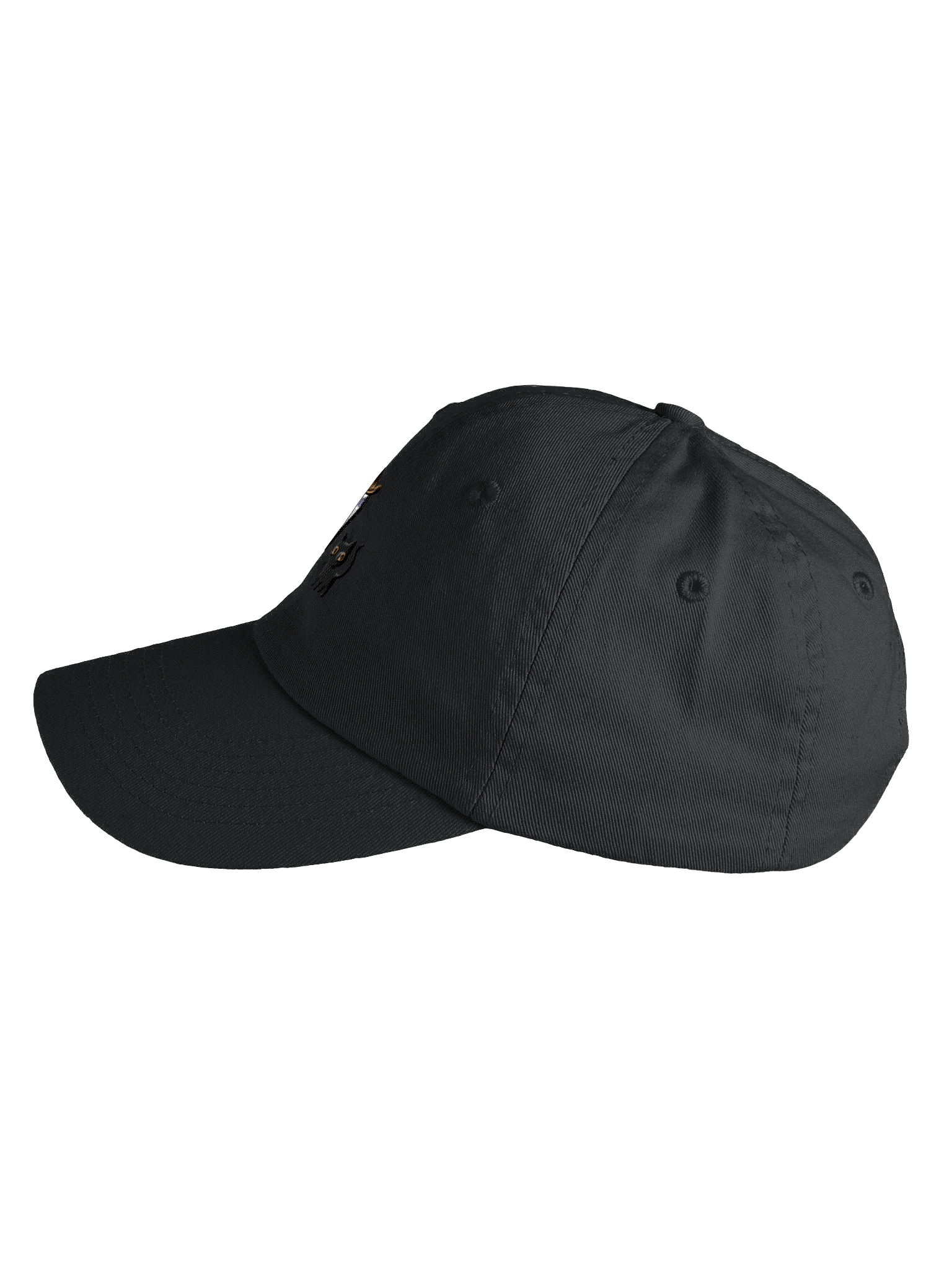 Youth Ghost Cowboy with Black Cat and Lasso Embroidered Dad Hat product image (21)